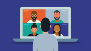 virtual meeting graphic