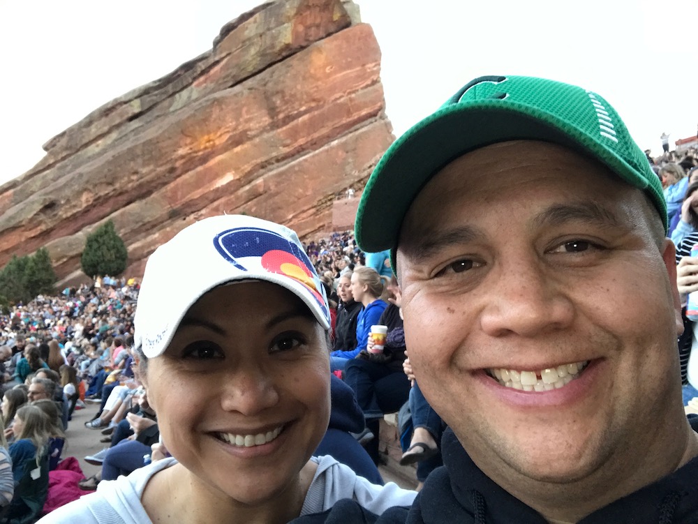 Couple at Red Rocks