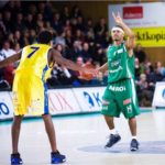 Derrick Stevens takes charge while playing with Sweden