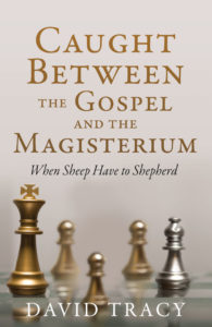 Book cover: Caught between the gospel and the magisterium