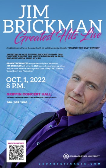 Jim Brickman Concert promotional poster