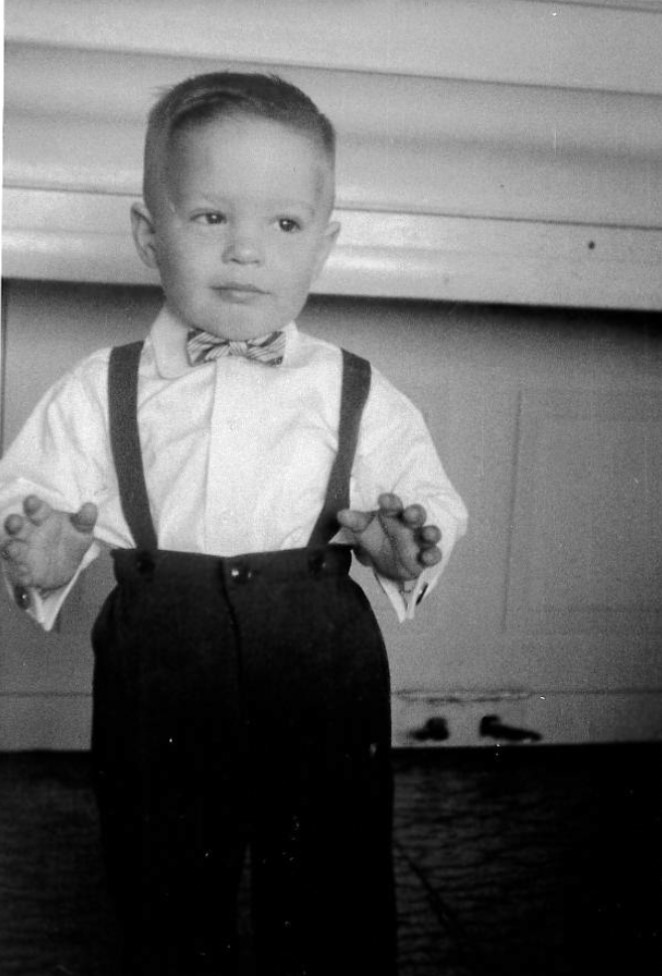 Marc Reck as a baby. 